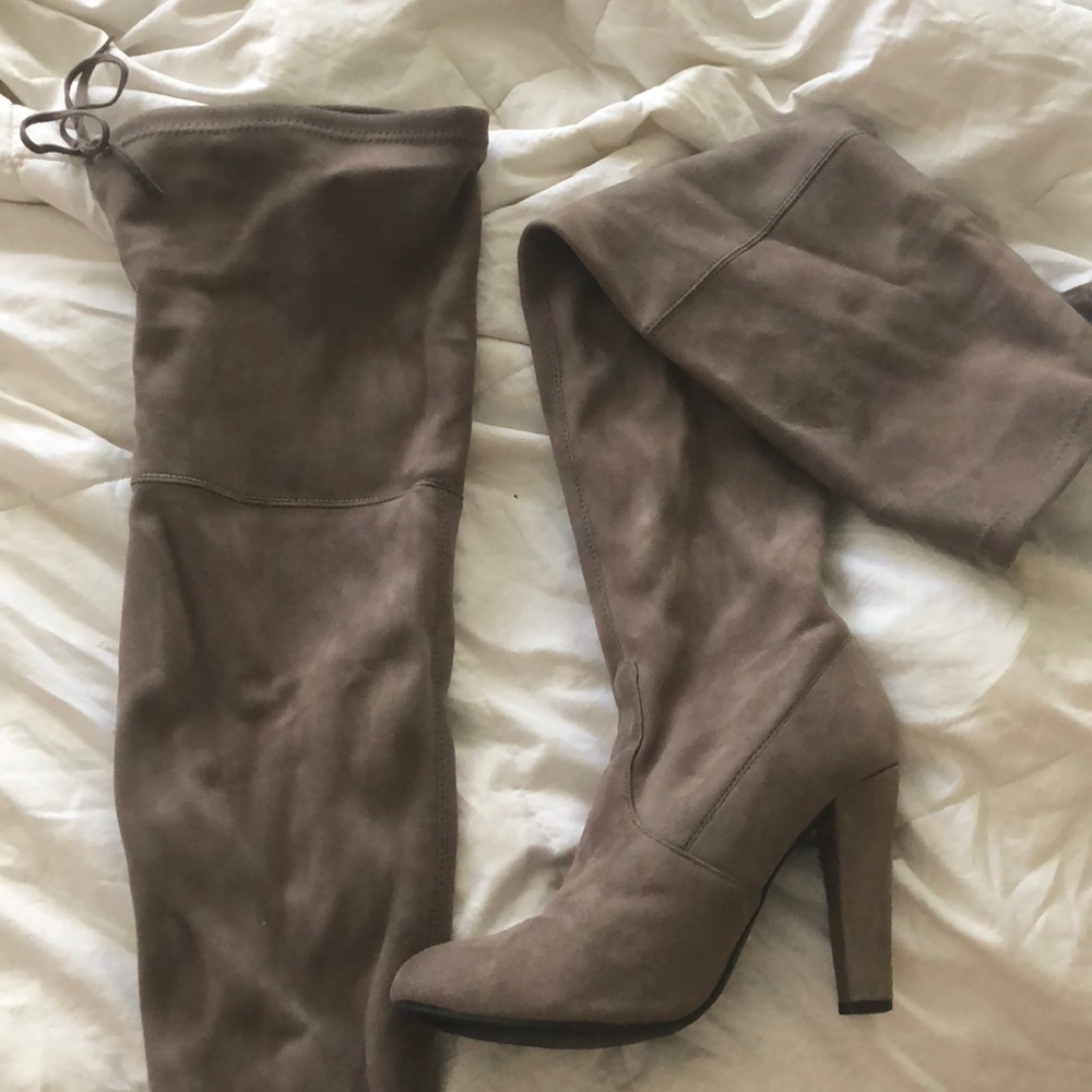 Steve Madden Tall Knee High Suede Boots Gorgeous